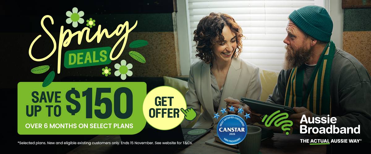 Aussie Broadband Spring Offer
