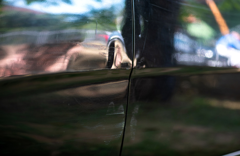 My car has been dented