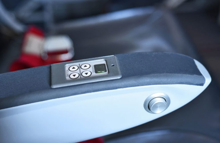 Don’t use middle armrests unless you’re in the middle seat