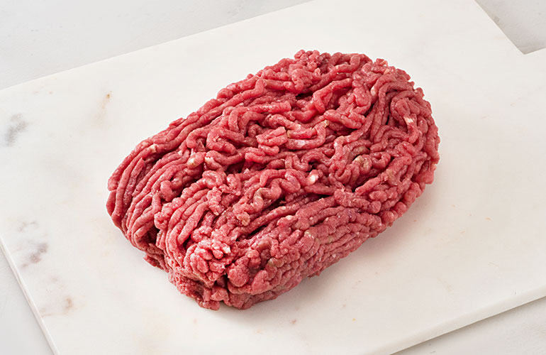 Ground meat