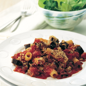 Baked rigatoni with eggplant | Reader's Digest Australia