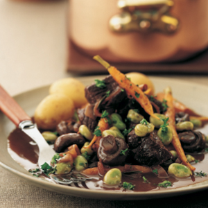 Beef in red wine