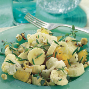 Cauliflower and banana salad