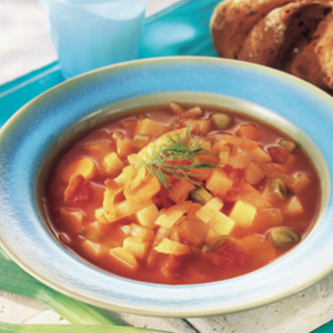 Chunky vegetable soup