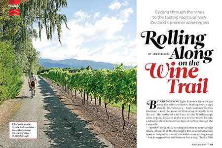 Rolling Along on the Wine Trail