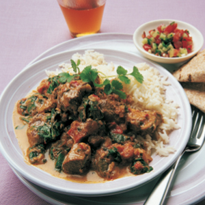 Fragrant lamb with spinach | Reader's Digest Australia