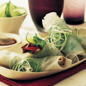 Lamb and plum wraps | Reader's Digest Australia