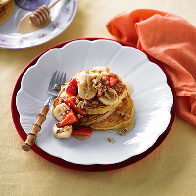 Ricotta Pancakes with Fresh Fruit