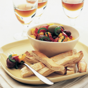 Rosemary marinated olives