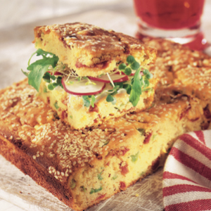 Savoury cornbread