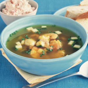 Simple seafood broth | Reader's Digest Australia