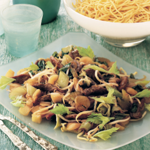 Spiced stir-fried duck