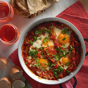 Spicy Vegetables with Eggs