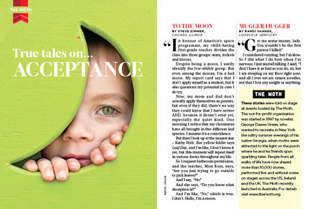 True Tales on Acceptance