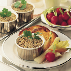 Turkey and lentil pt