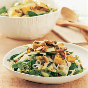 Vietnamese tofu and noodle salad