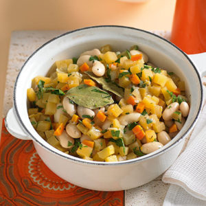 White bean stew