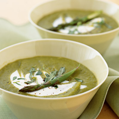 Asparagus soup