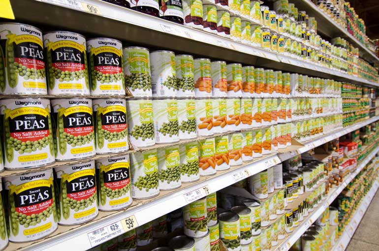 3. Be cautious of canned foods