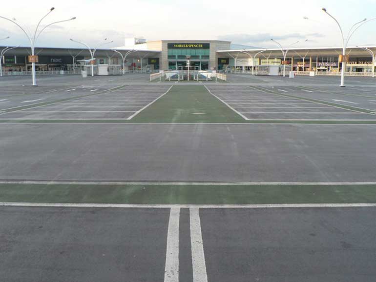 11. Park in the Outer Mongolia of the car park