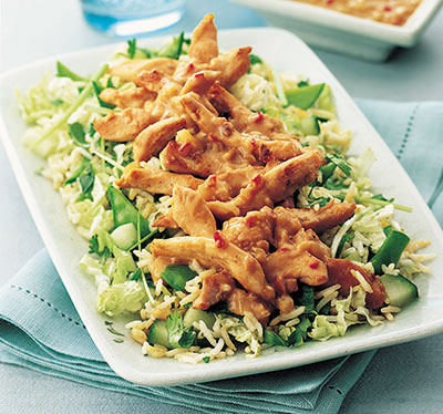 Chicken Satay Salad