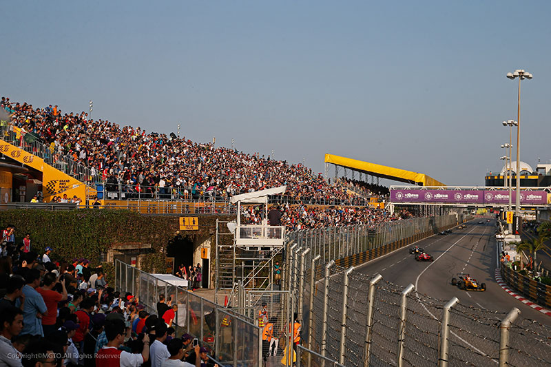 Macau Grand Prix Crowd