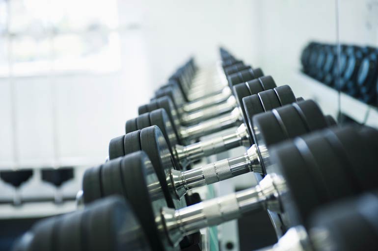 31. Lift weights