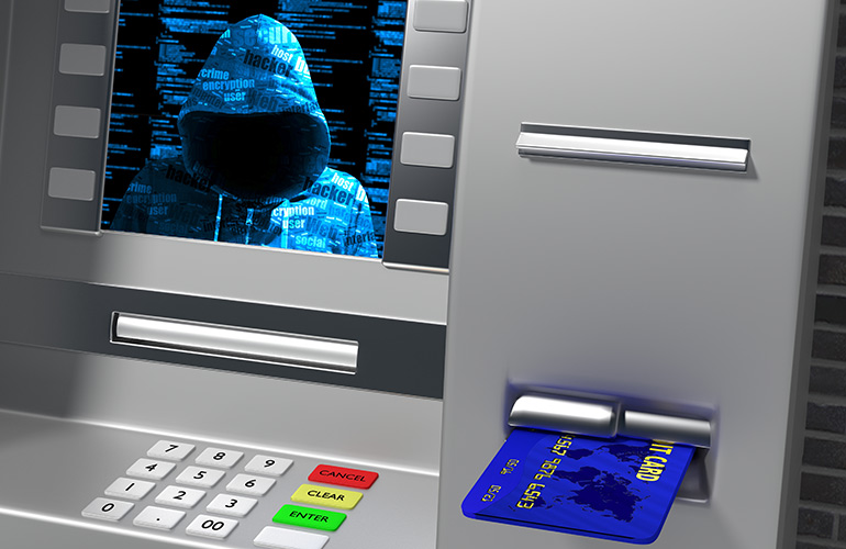 13. We hacked that ATM you withdrew cash from