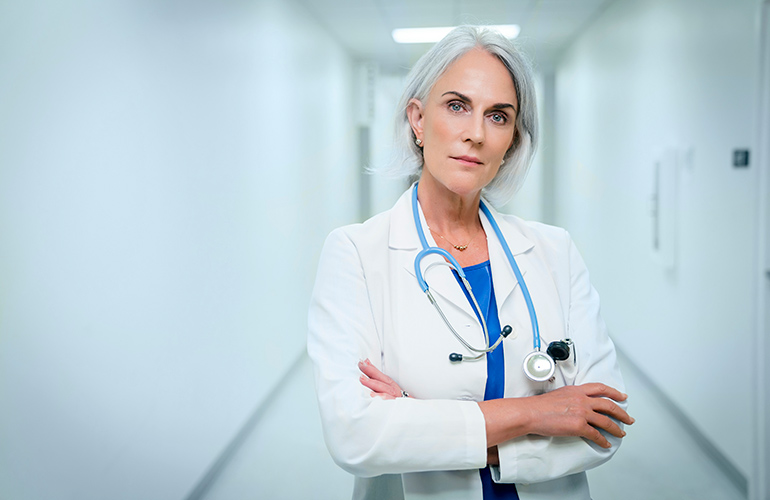 50. Better survival chance if your doc is a woman too
