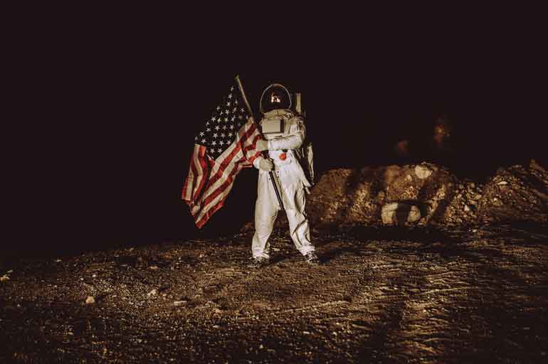 1. We never made it to the moon?!