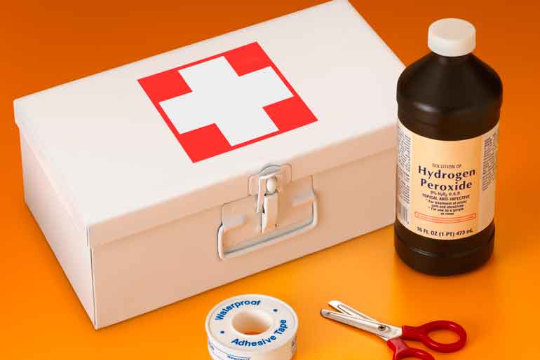 15. They use hydrogen peroxide