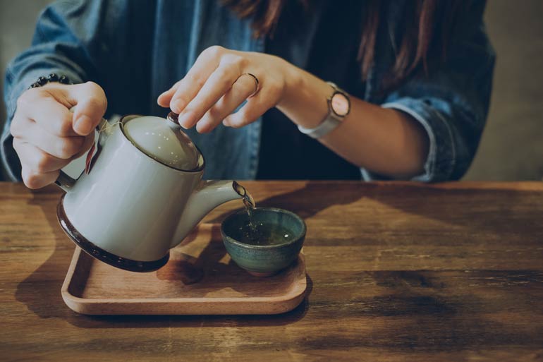 36. Sip green tea