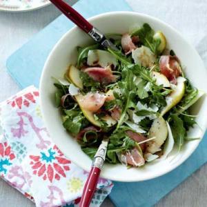 Prosciutto, Pear and Parmesan Salad