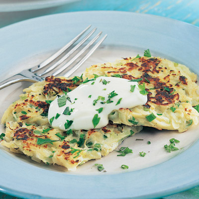 Rosti with horseradish