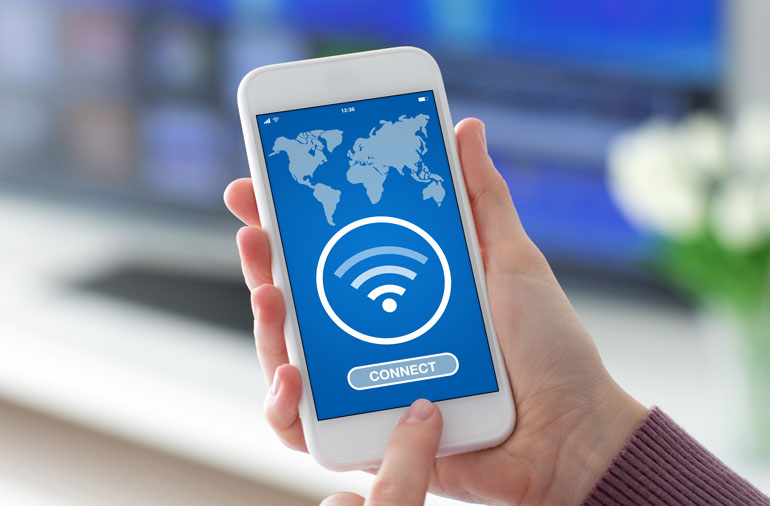 5. Don't use unsecured Wi-Fi