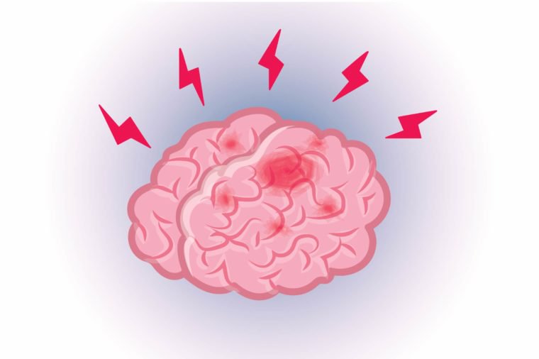 The brain itself can’t feel pain