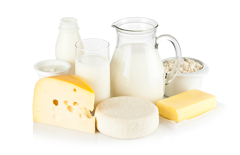 Milk, yoghurt and cheese