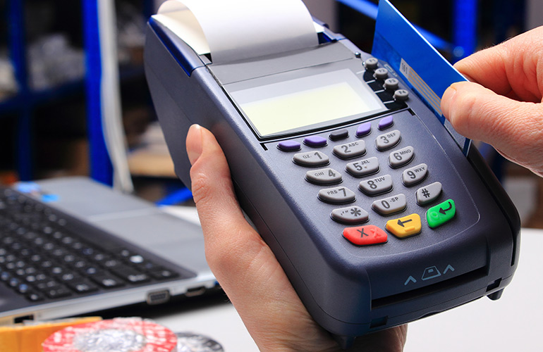 Using credit instead of cash