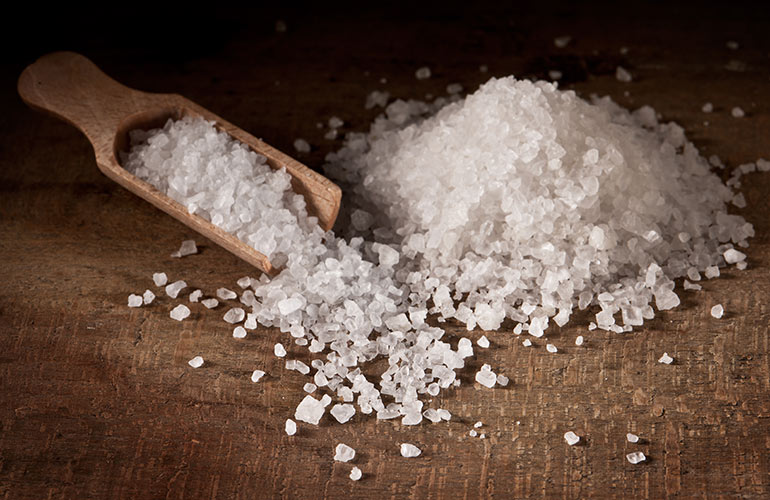Soak it in salt