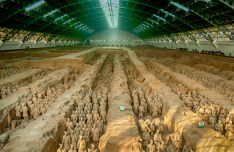 Tomb of the Qin Shi Huang, China