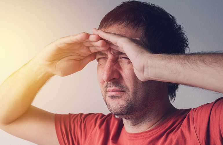 Sensitivity to light and glare