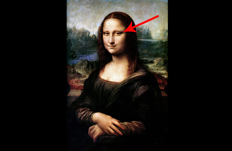 Mona Lisa’s canvas-mate