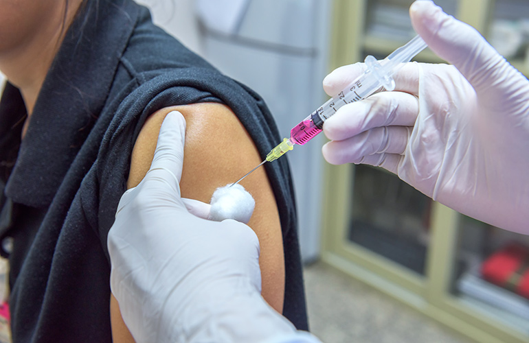 Have an early winter flu jab