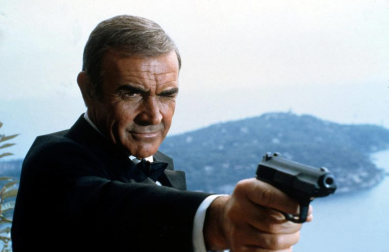 Sean Connery wore a toupee in every James Bond movie