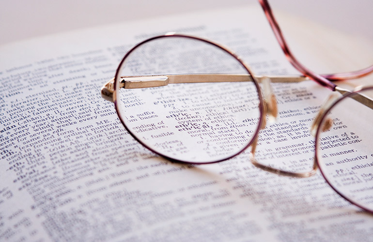 Trouble reading fine print