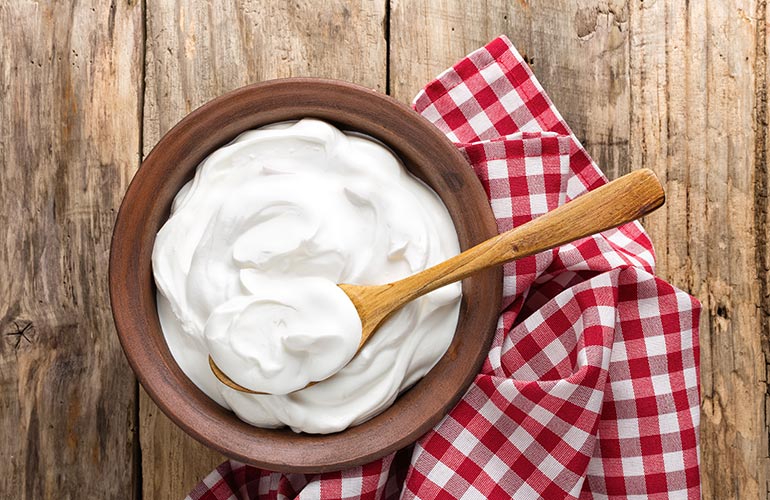 Try a dairy-based rub