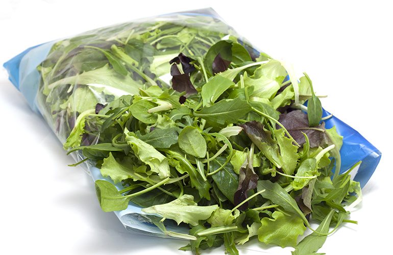 Resist the temptation to buy precut salad, even if prewashed