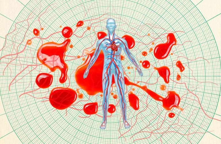 What colour is your blood when it’s inside your body?