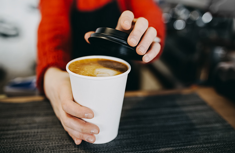 Buying coffee-to-go every day