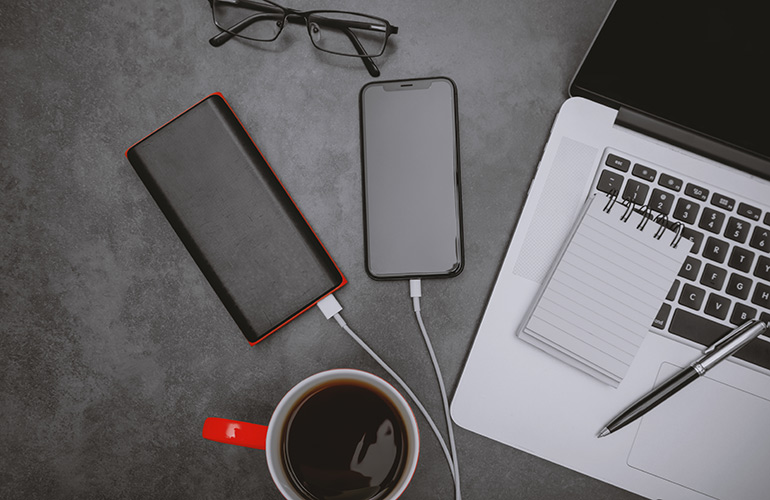 Charge electronic devices